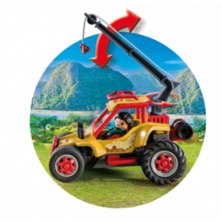laymobil 9432 Dinozaur Stegozaur Pojazd Badawczy